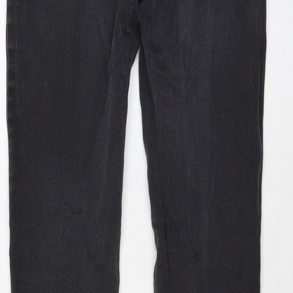 Denim & Co. Womens Green Cotton Jegging Jeans Size 8 L30 in Regular Button