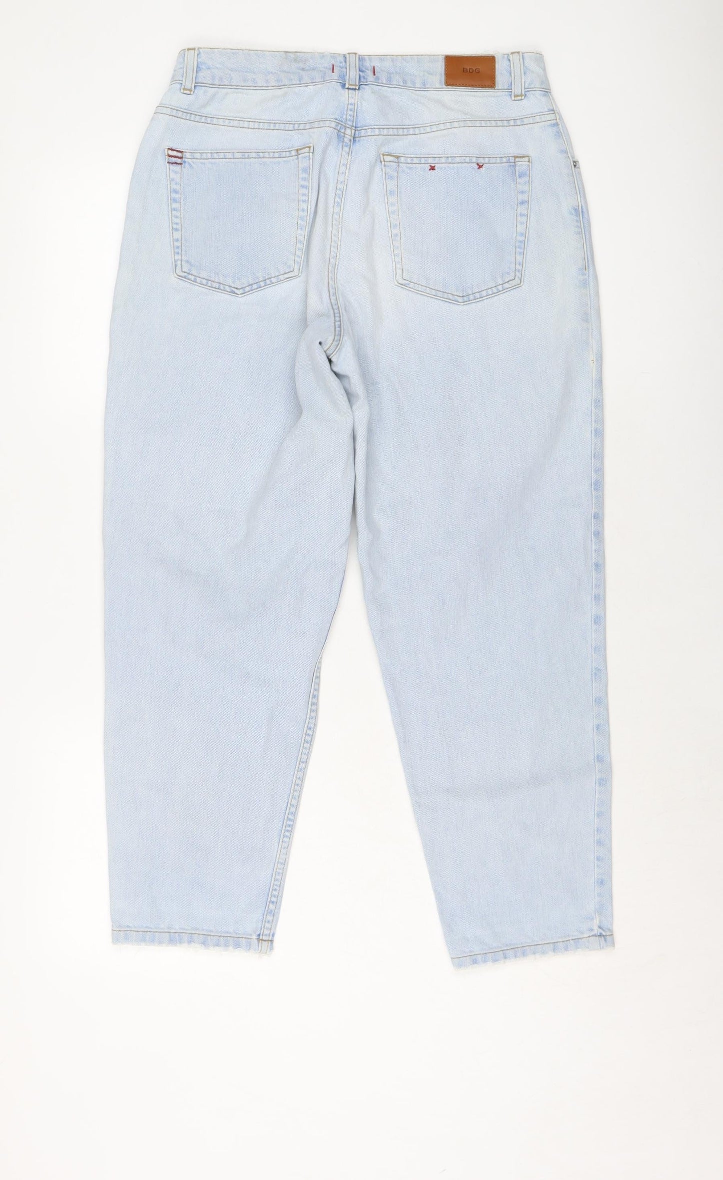 BDG Womens Blue Cotton Mom Jeans Size 29 in L25 in Regular Button