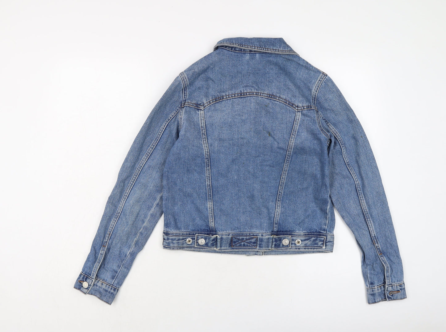Womens UK Size 8 Topshop Blue Jacket