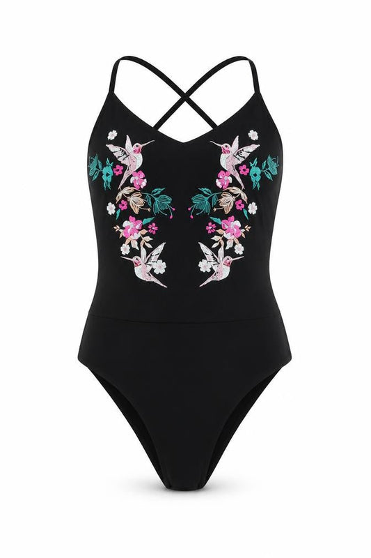 Womens UK Size 6 Lipsy One-Piece Black Bodysuit