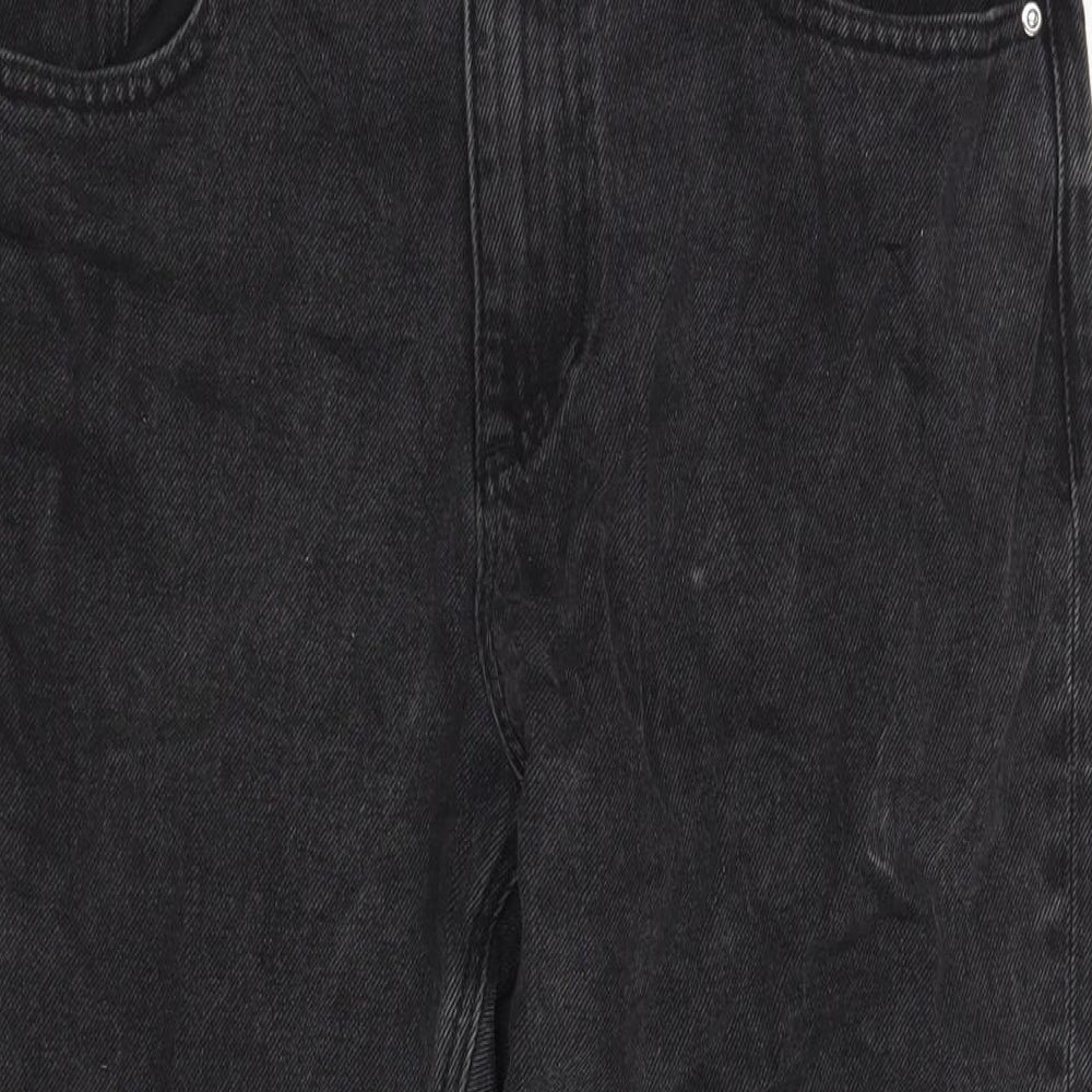 ASOS Mens Black Cotton Tapered Jeans Size 32 in L27 in Regular Zip