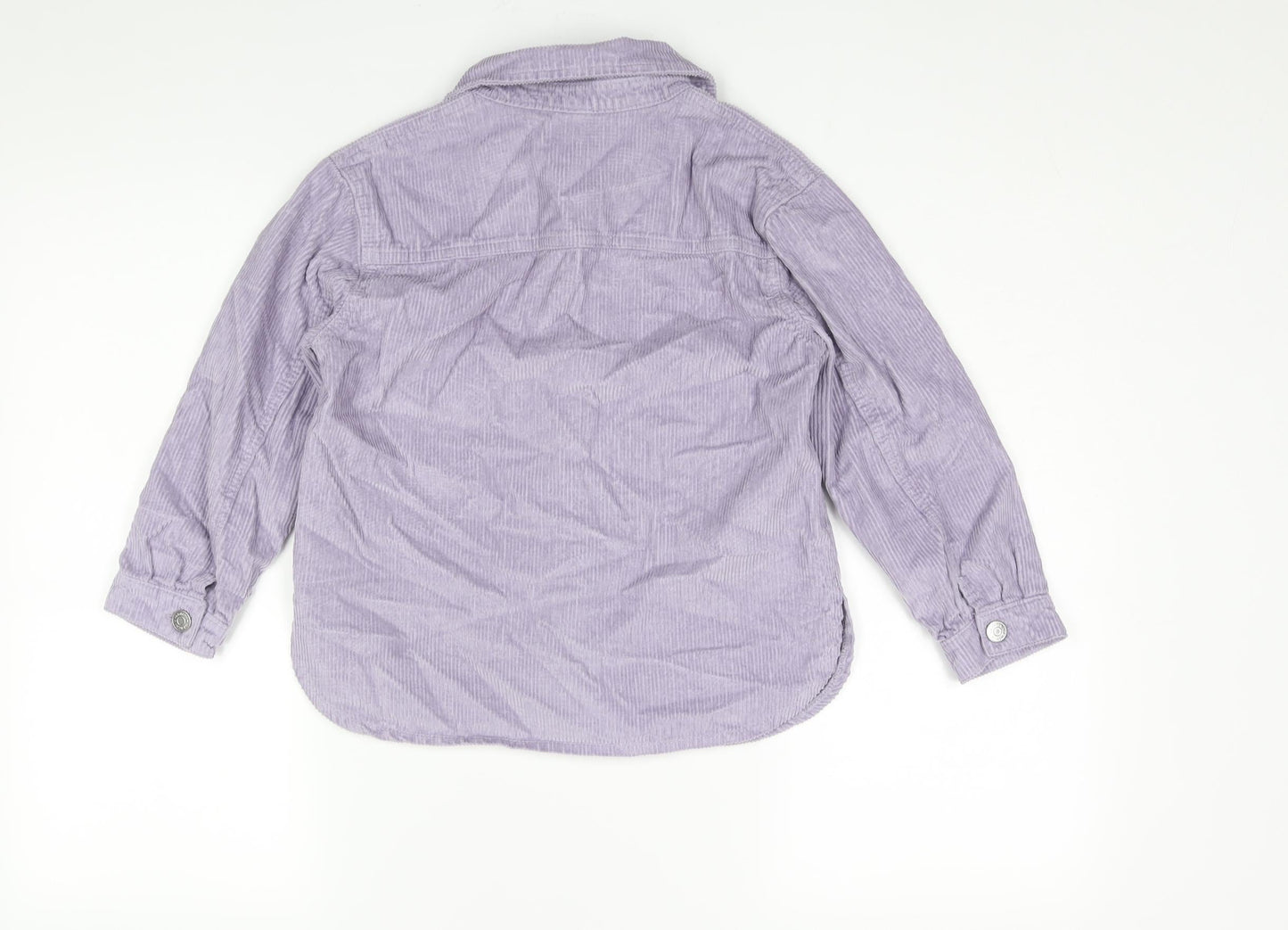TU Girls Purple Jacket Size 8 Years Button