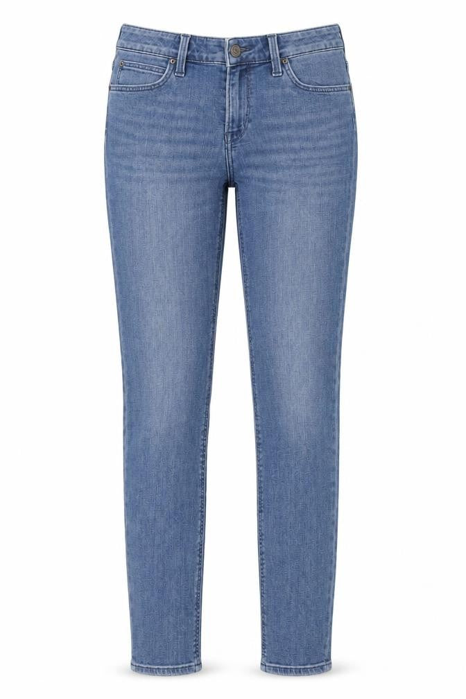 Womens UK Size 28 in Lee Regular Fit Skinny Blue Jeans