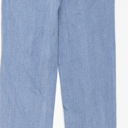 Womens UK Size 8 Toxik3 Regular Fit Skinny Blue Jeans