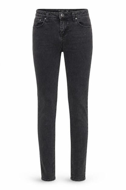 Womens UK Size 10 Denim & Co. Regular Fit Skinny Black Jeans