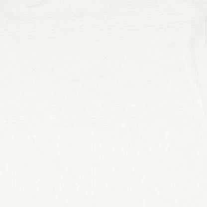 Womens UK Size 12 Per Una White Basic Blouse
