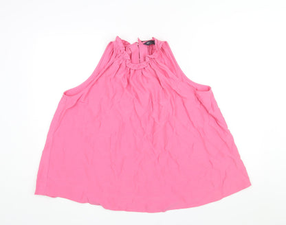 Womens UK Size 16 Marks and Spencer Pink Camisole Blouse