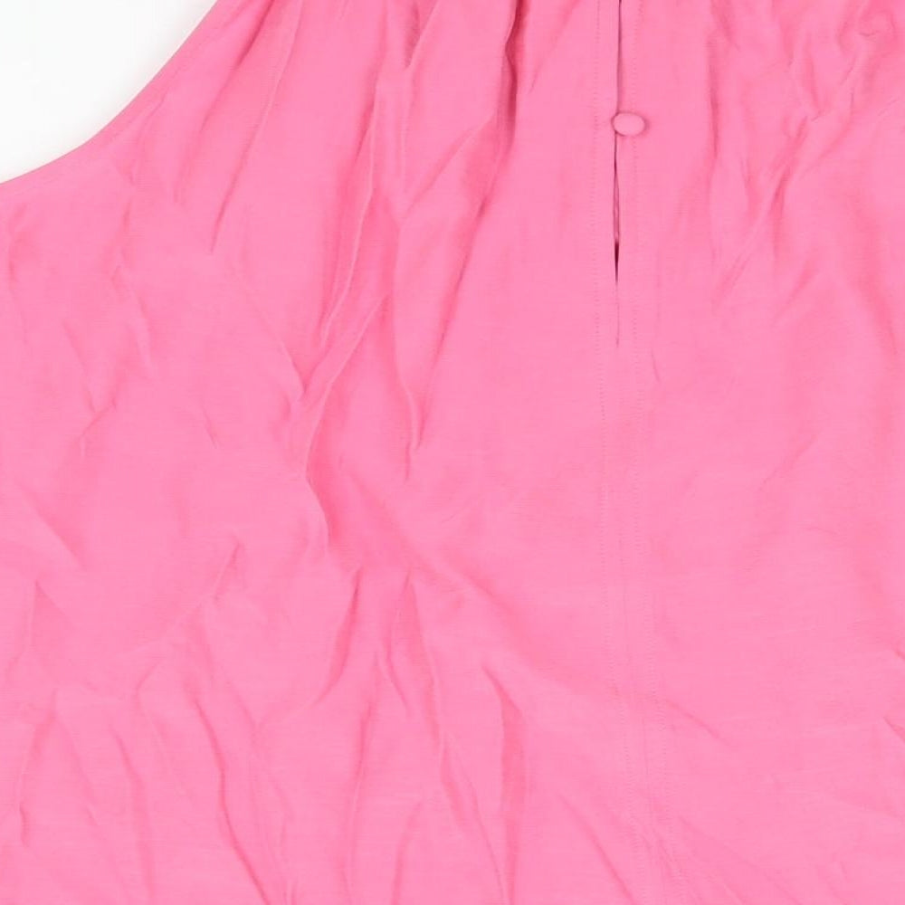 Womens UK Size 16 Marks and Spencer Pink Camisole Blouse