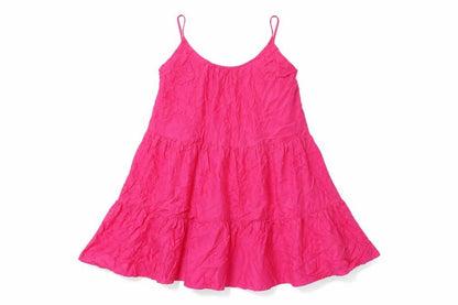 Marks and Spencer Womens Pink Viscose A-Line Size 16 Scoop Neck Pullover - Smocked