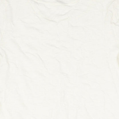 Womens UK Size 8 Per Una Ivory Basic Blouse