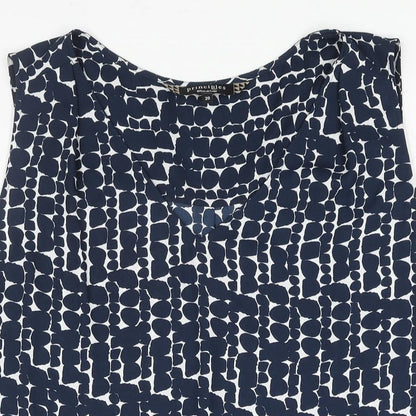Womens UK Size 20 Principles Blue Camisole Blouse