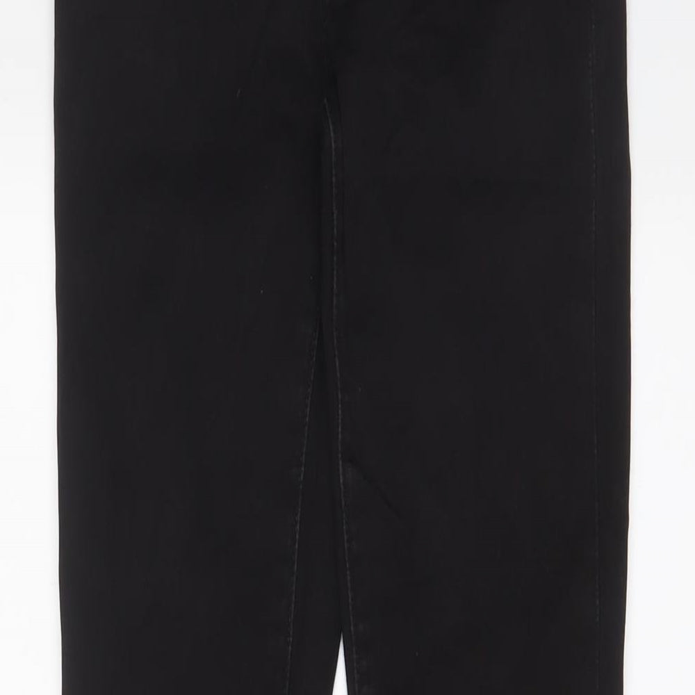 Womens UK Size 8 Warehouse Regular Fit Skinny Black Jeans