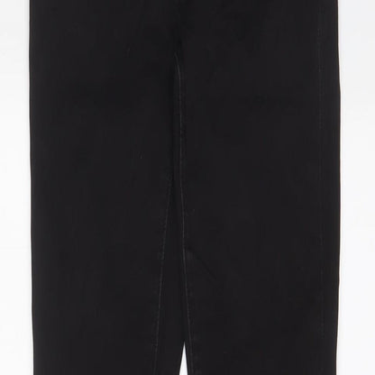 Womens UK Size 8 Warehouse Regular Fit Skinny Black Jeans