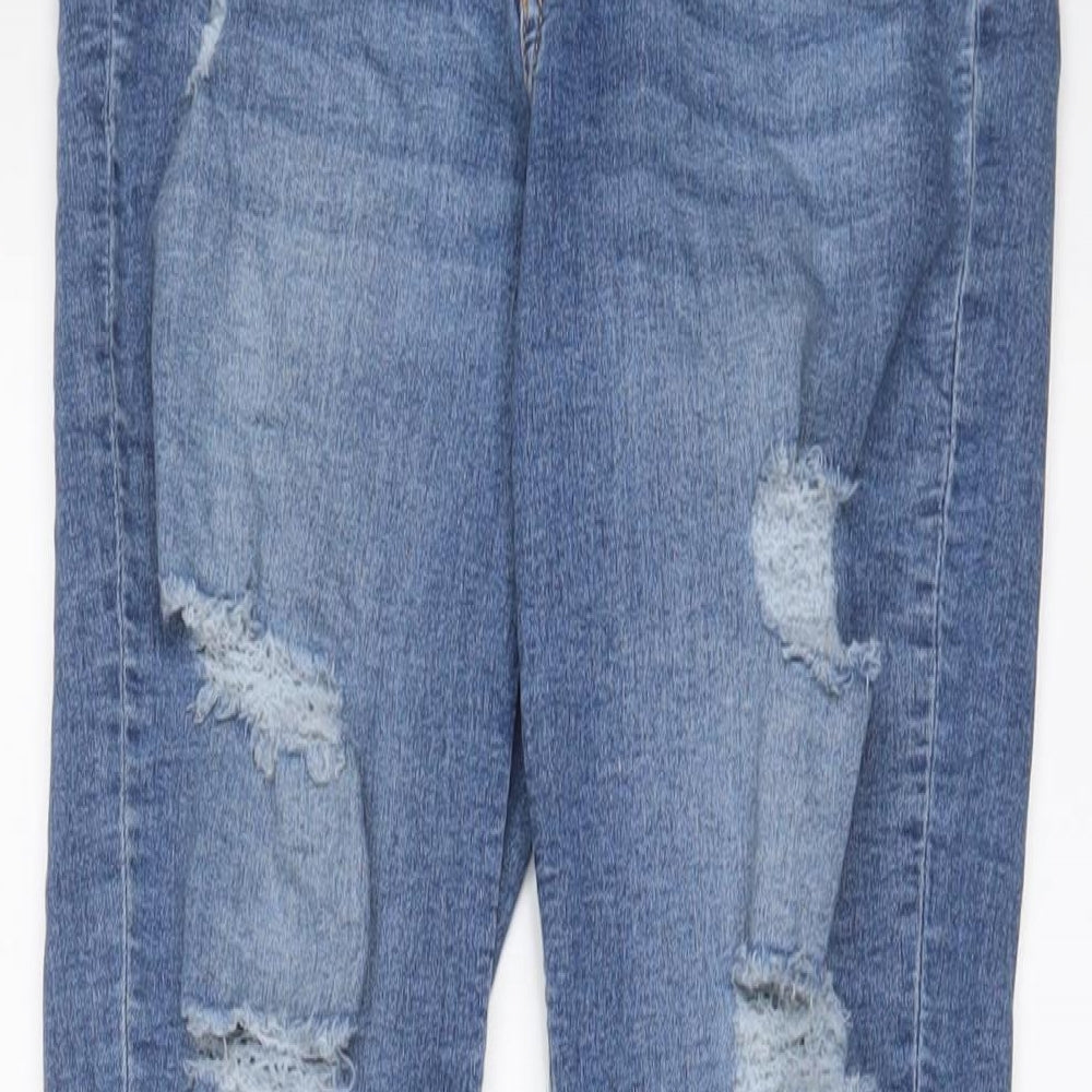 Womens UK Size 12 H&M Regular Fit Skinny Blue Jeans
