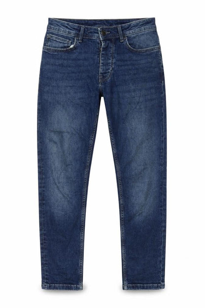Mens UK Size 30 in Denim & Co. Regular Fit Skinny Blue Jeans