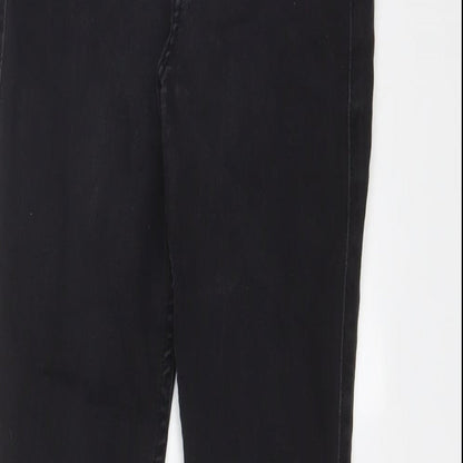 Hollister Womens Grey Cotton Skinny Jeans Size 25 in L28 in Regular Zip