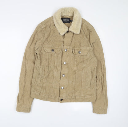 Mens UK Size S Burton Brown Jacket
