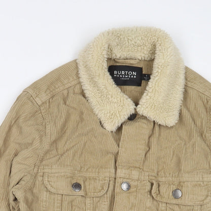 Mens UK Size S Burton Brown Jacket