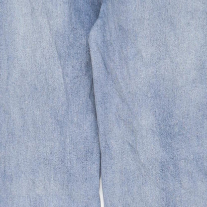 Mens UK Size 26 in University Club Regular Fit Tapered Blue Jeans