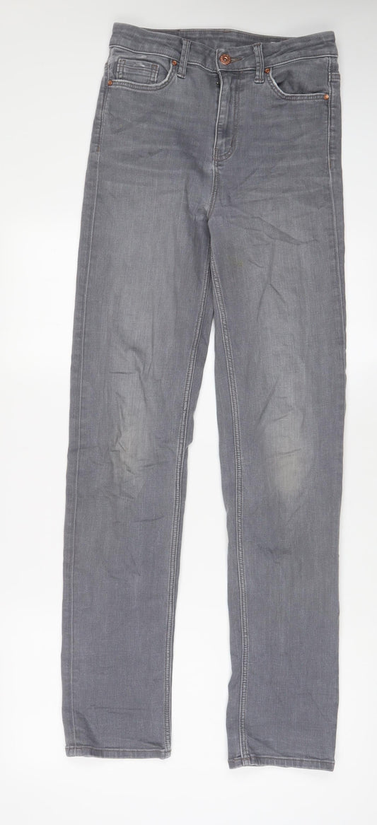 Womens UK Size 8 Marks and Spencer Regular Fit Skinny Grey Jeans