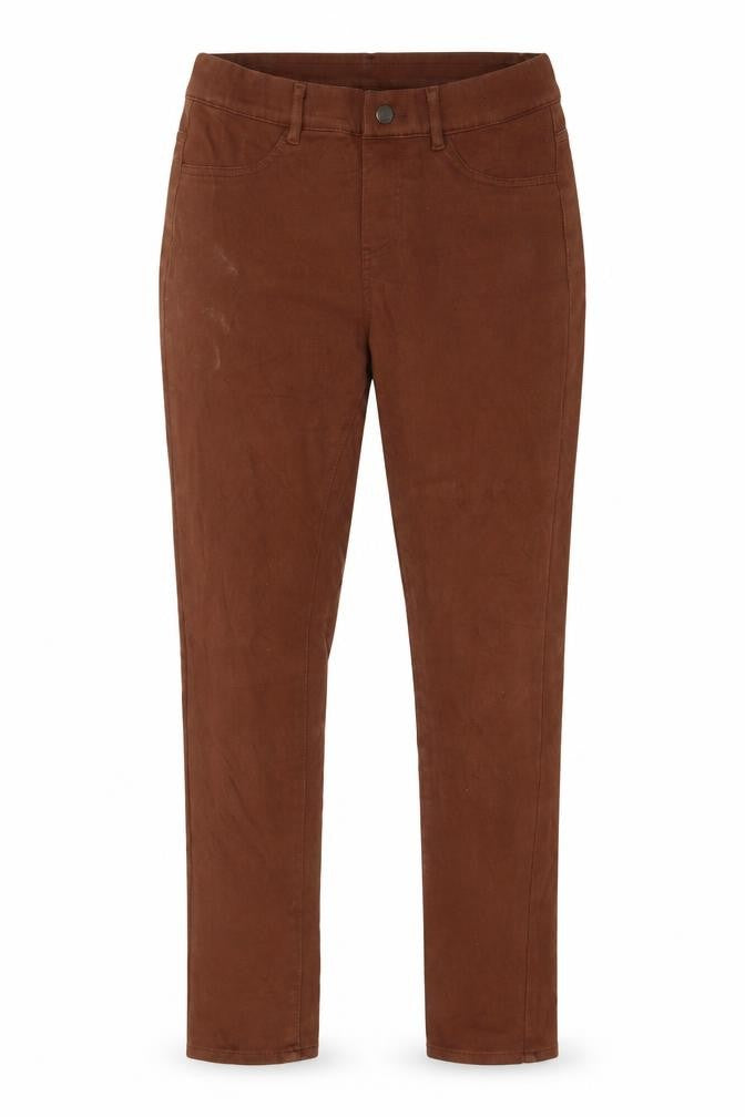 Womens UK Size 28 in Uniqlo Regular Fit Jegging Brown Jeans