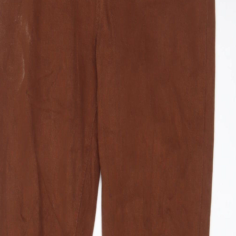 Uniqlo Womens Brown Cotton Jegging Jeans Size 28 in L29 in Regular