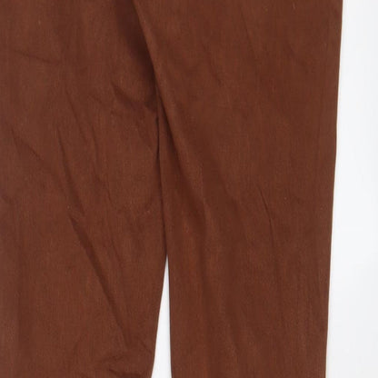 Uniqlo Womens Brown Cotton Jegging Jeans Size 28 in L29 in Regular