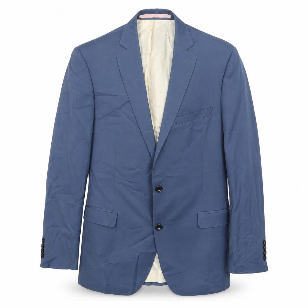 Mens UK Size 38 French Connection Regular Blue Suit Jacket