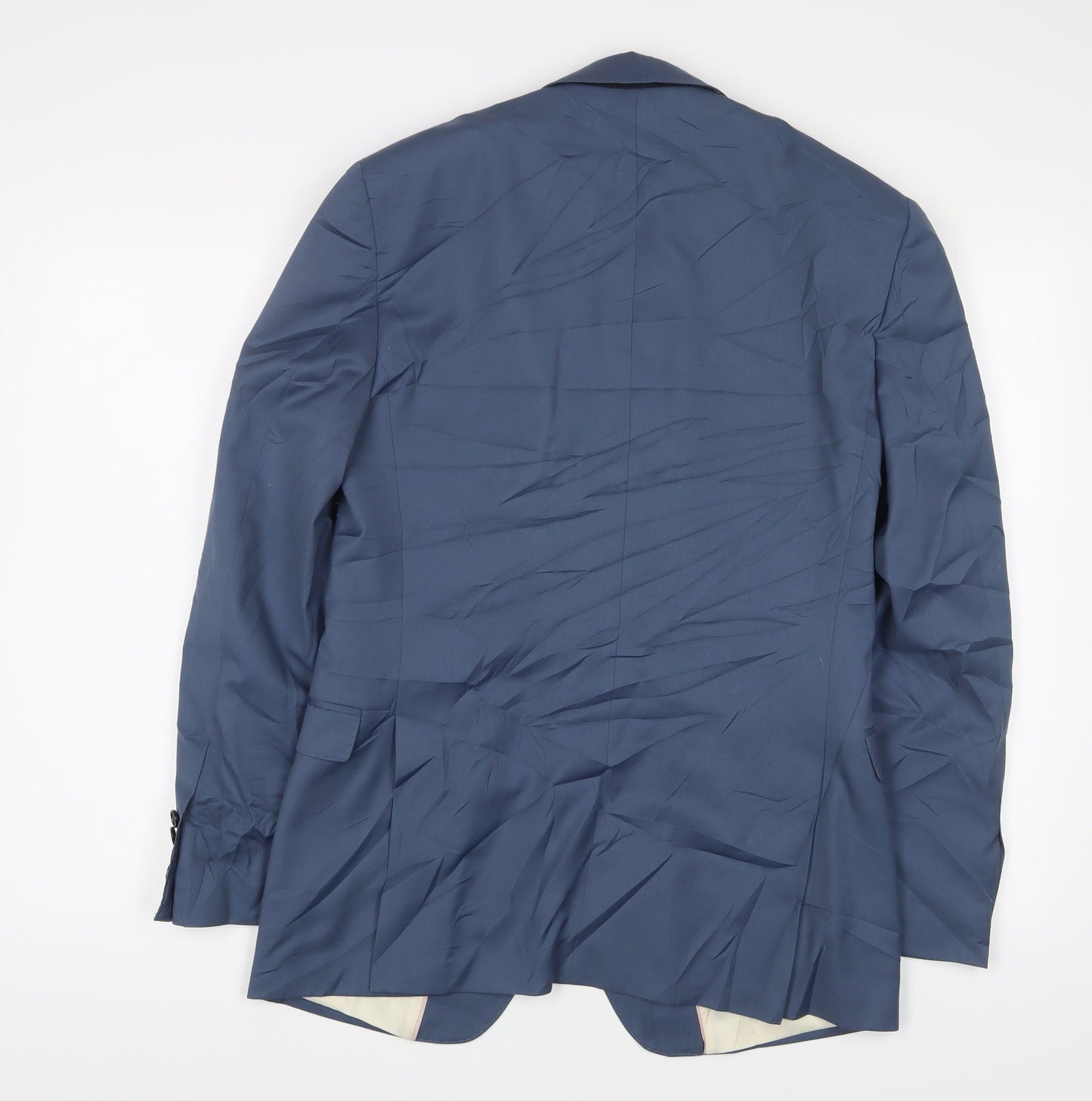 Mens UK Size 38 French Connection Regular Blue Suit Jacket