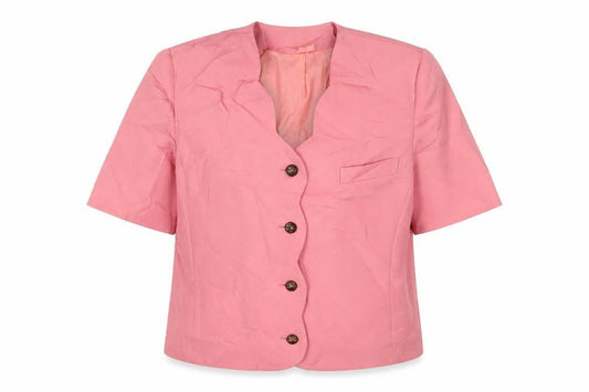 Womens UK Size 16 Classic Pink Jacket