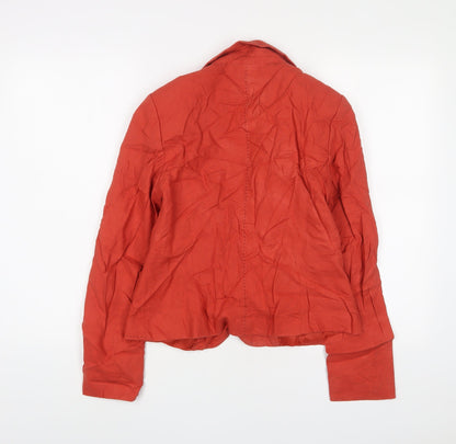 Womens UK Size 10 Marks and Spencer Red Jacket