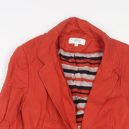 Womens UK Size 10 Marks and Spencer Red Jacket