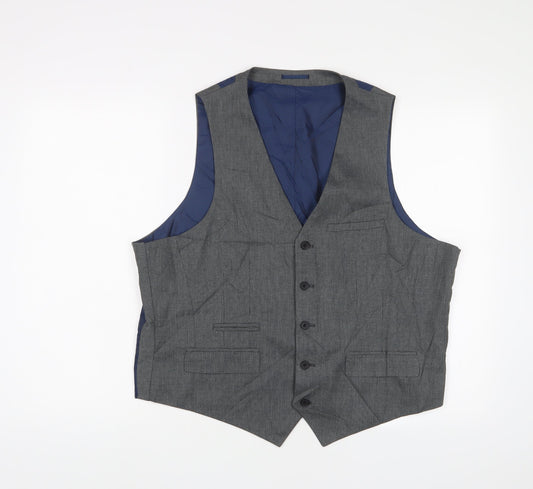 Mens UK Size 44 Fellini Regular Grey Suit Jacket