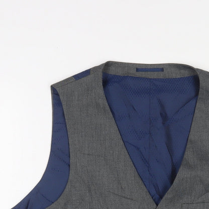 Mens UK Size 44 Fellini Regular Grey Suit Jacket