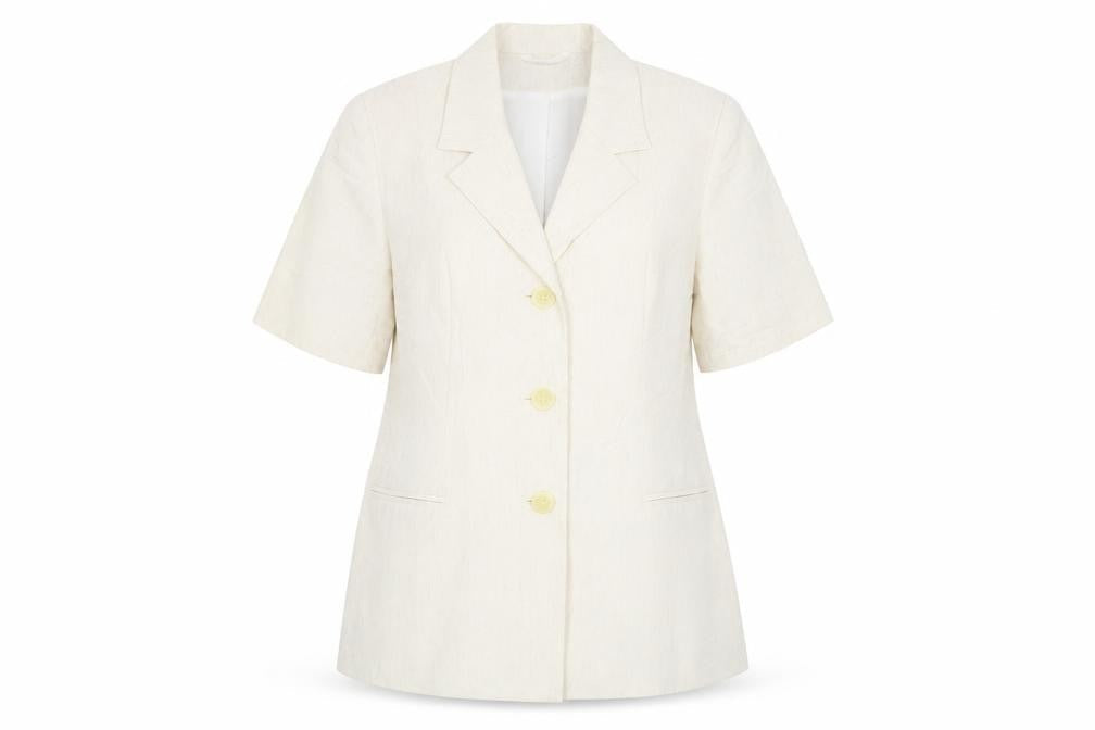 Womens UK Size 12 C&A Beige Jacket