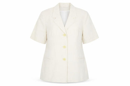 Womens UK Size 12 C&A Beige Jacket