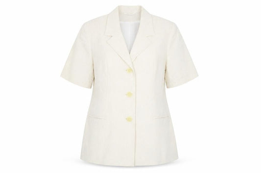 Womens UK Size 12 C&A Beige Jacket