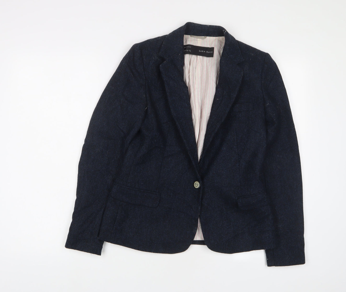 Womens UK Size S Zara Blue Jacket