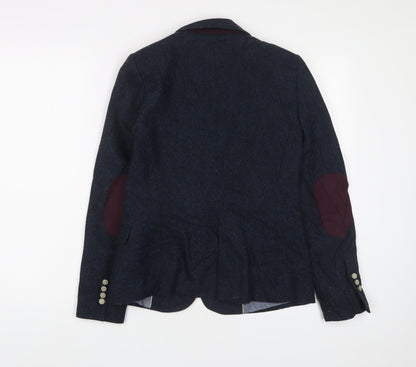 Womens UK Size S Zara Blue Jacket