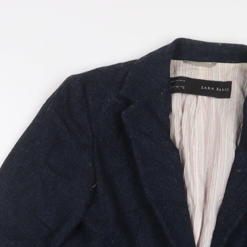 Womens UK Size S Zara Blue Jacket