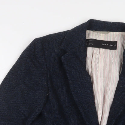 Womens UK Size S Zara Blue Jacket