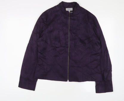 Womens UK Size 18 Marks and Spencer Purple Jacket