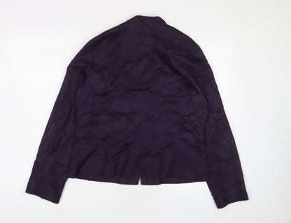 Womens UK Size 18 Marks and Spencer Purple Jacket