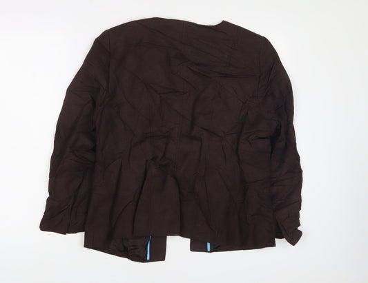 Womens UK Size 16 Planet Brown Jacket