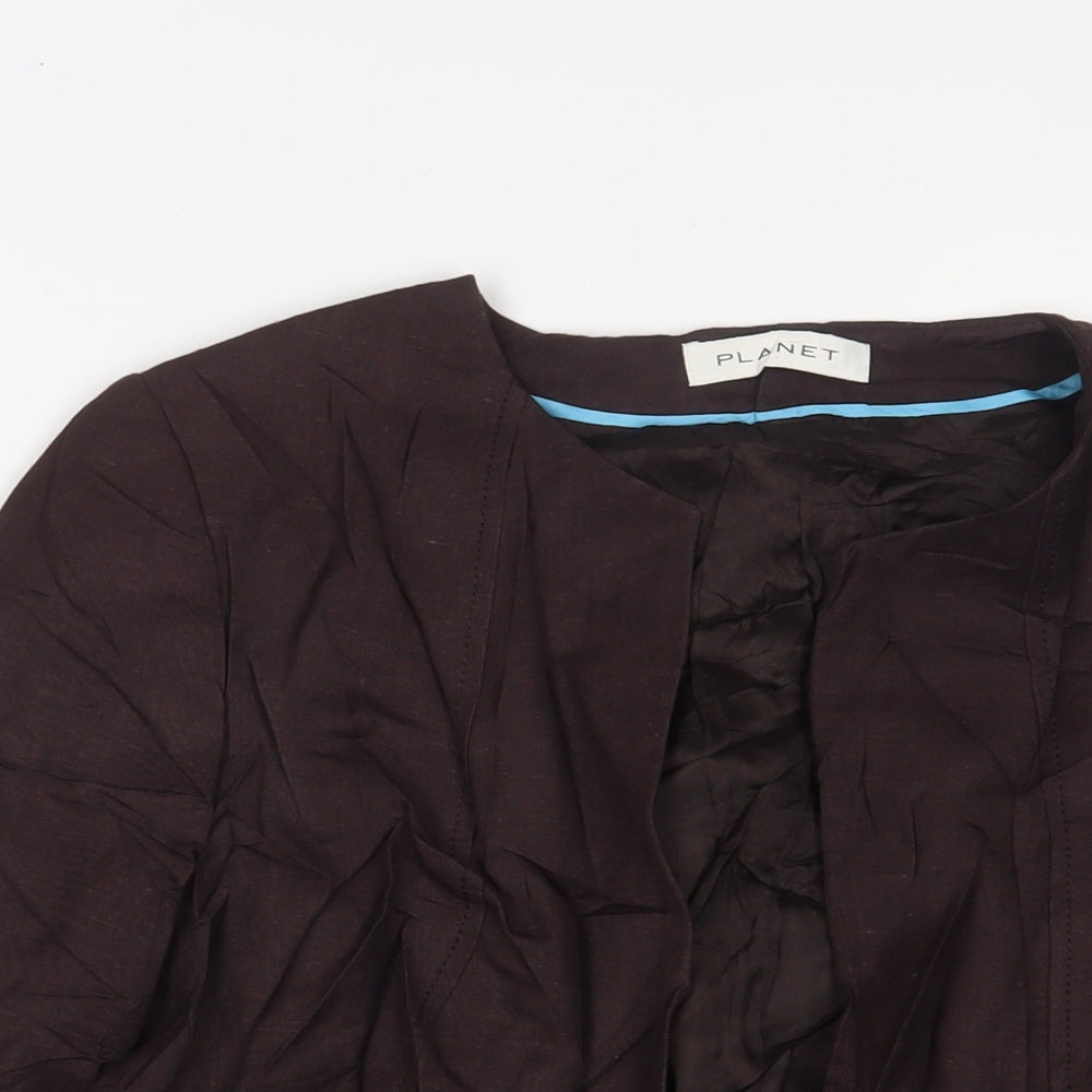 Womens UK Size 16 Planet Brown Jacket