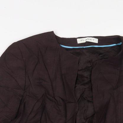 Womens UK Size 16 Planet Brown Jacket