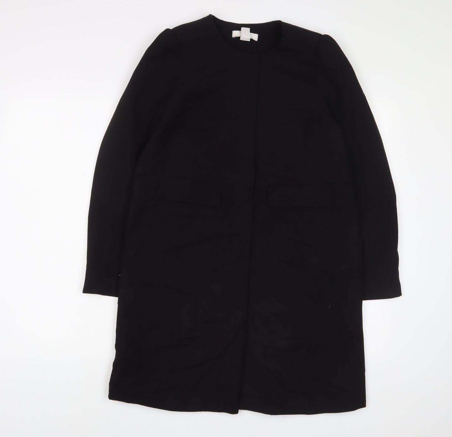 Womens UK Size 10 H&M Black Jacket