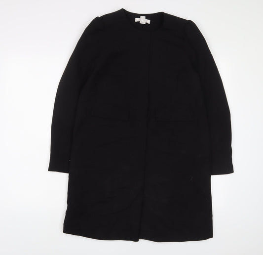 Womens UK Size 10 H&M Black Jacket