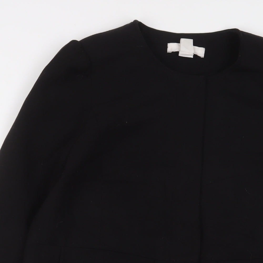 Womens UK Size 10 H&M Black Jacket