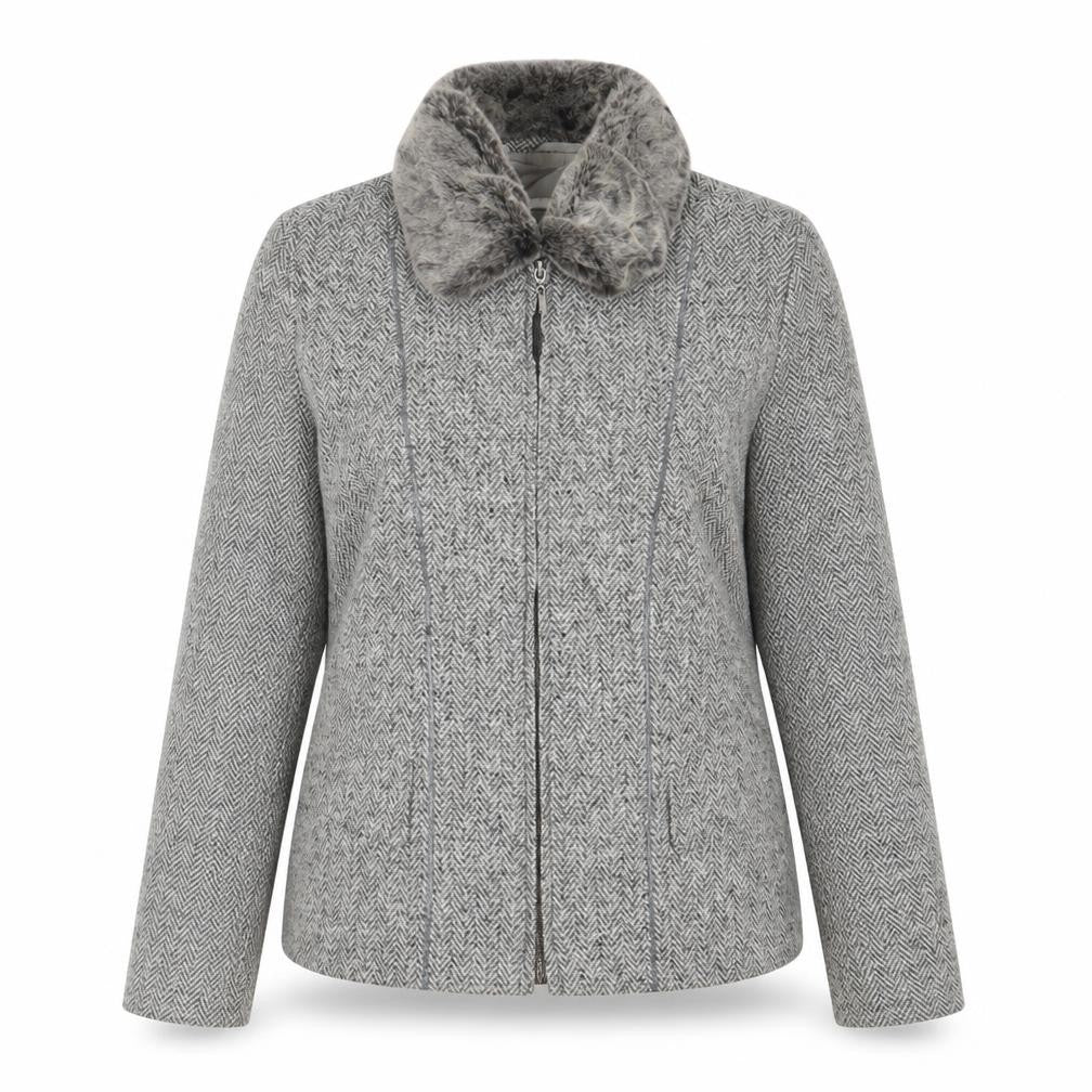 Womens UK Size 12 Gerry Weber Grey Jacket